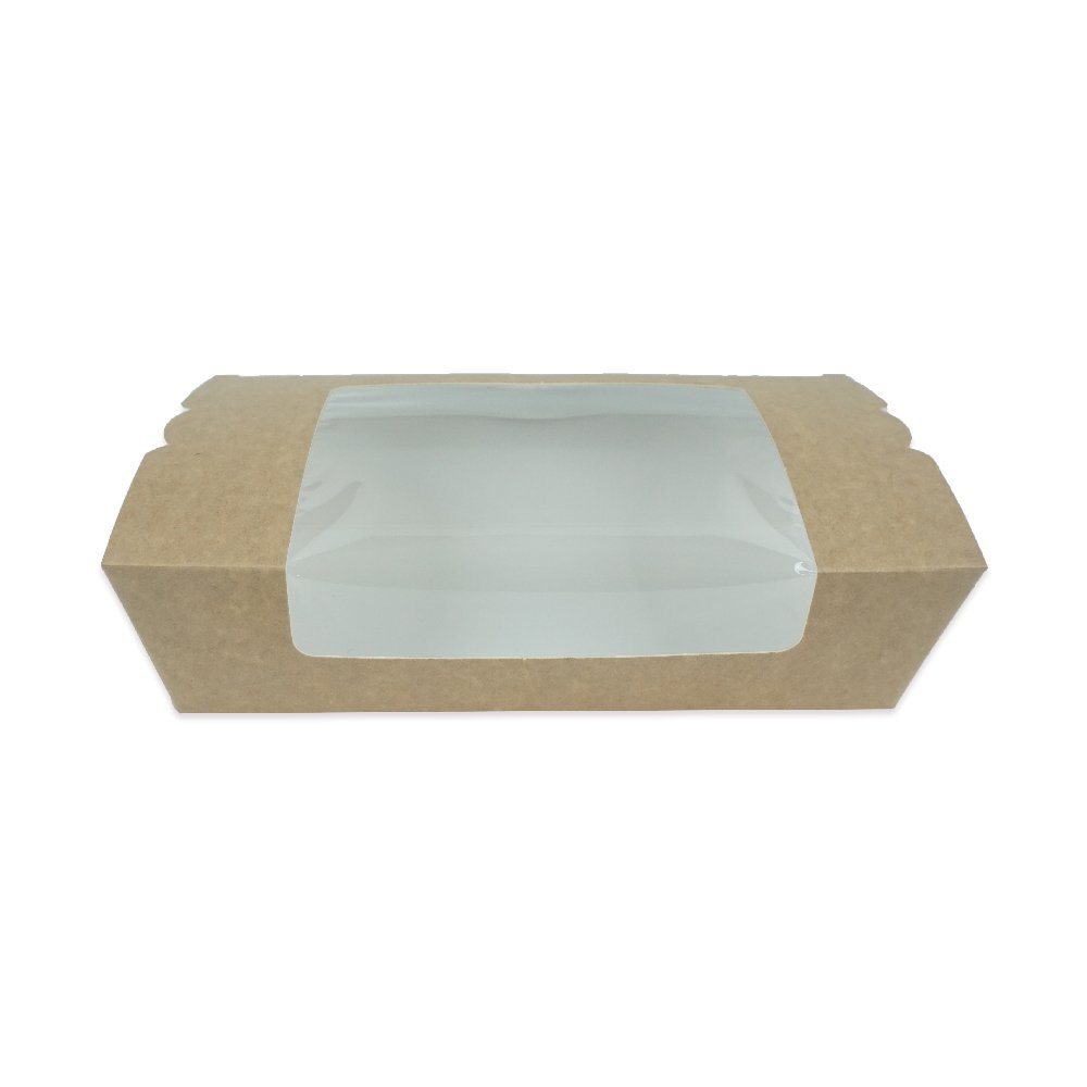 Kutu Menü Box Pencereli Küçük 14x10x5 Cm 40 Adetli