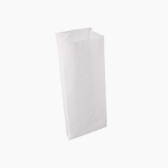Bag White Sulfite 9x23x4.5 Cm