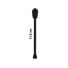 Tıkaçlı Karıştırıcı Orta 11,5 CM SİYAH 500 ADETLİ PAKET