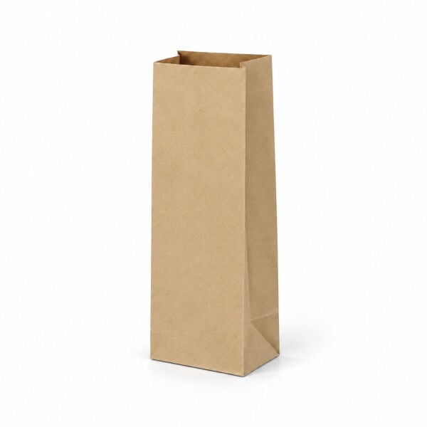 Kraft Pouch 10.5x30.5x7 Cm Square Bottom