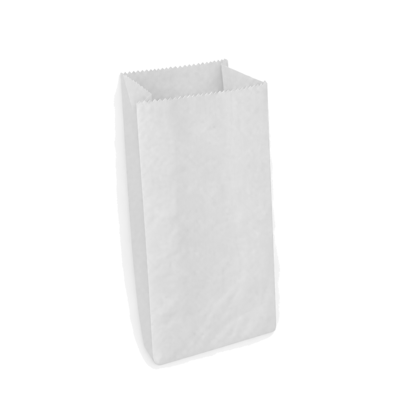 White Sulphite Paper Bag 24x50x8 cm