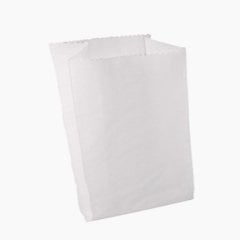 Белый сульфитный пакет 24x50x8 см