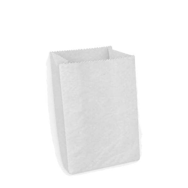 White Sulphite Paper Bag 22x35x11 cm