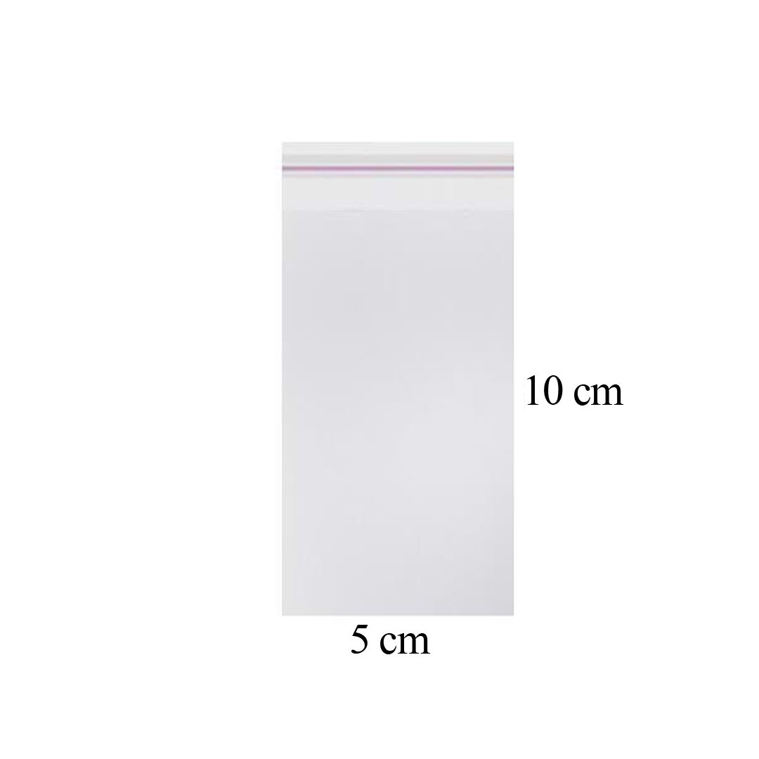 Opp Tape Transparent Bag 5x10 Cm (1000 Pcs)