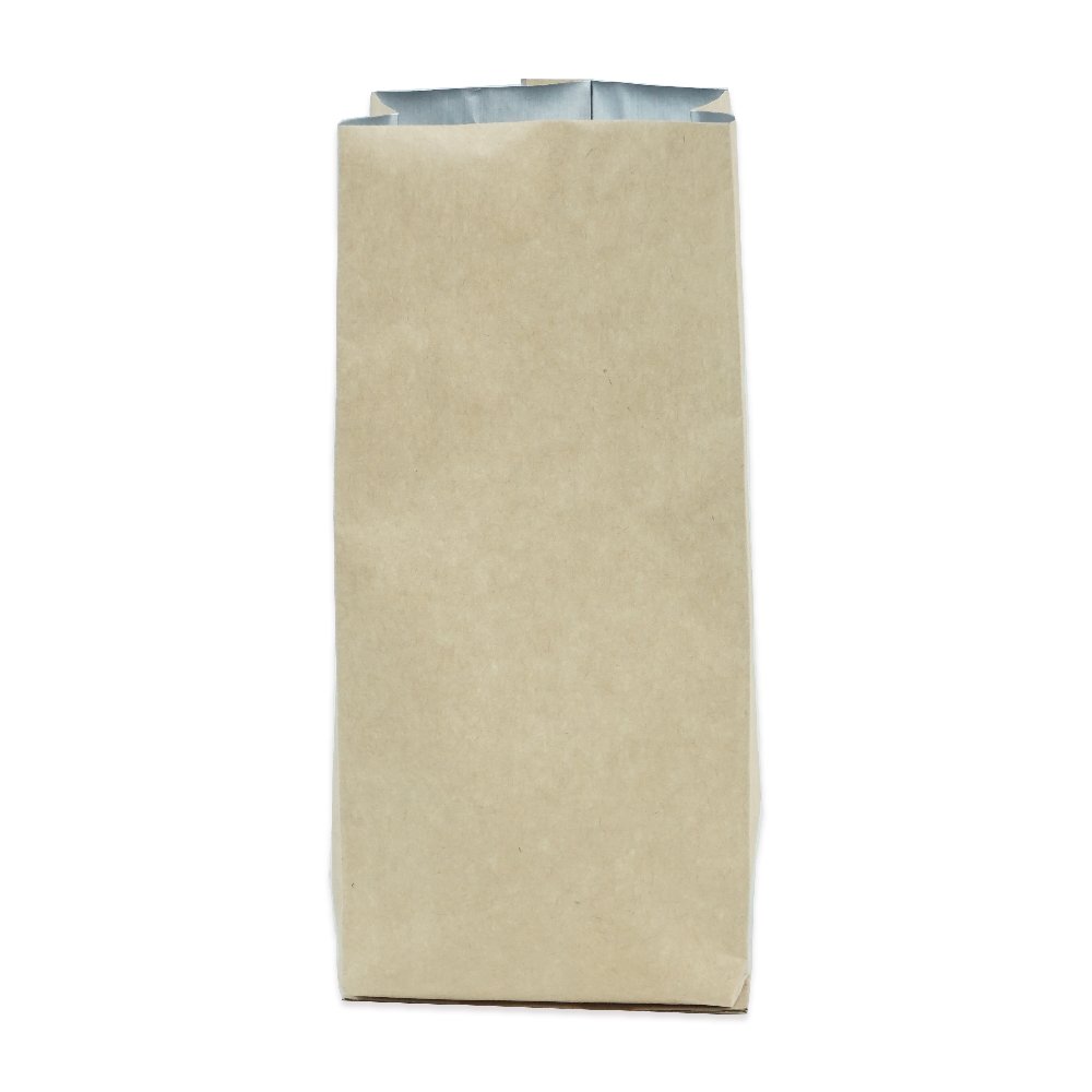 Side Gusseted Bag Kraft Aluminum 7.5x20x4 Cm