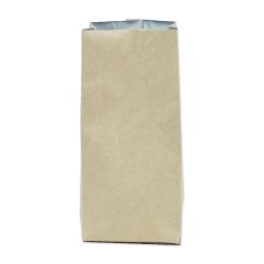 Side Gusseted Bag Kraft Aluminum 7.5x20x4 Cm