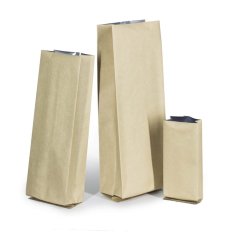 Side Gusseted Bag Kraft Aluminum 10x34x6 Cm 100 PIECE PACKAGE