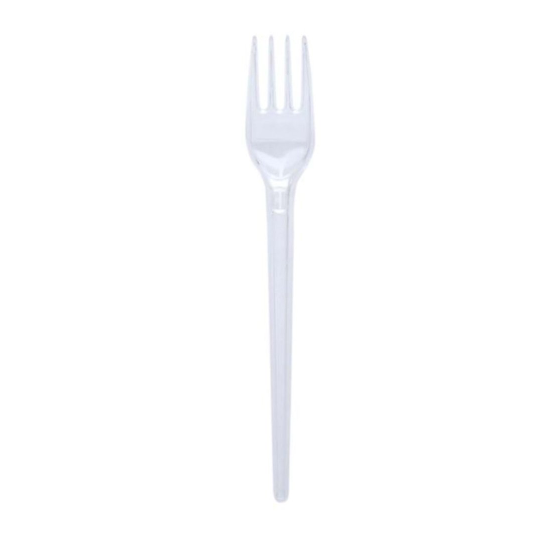 Fork Normal Plastic 100 Pieces