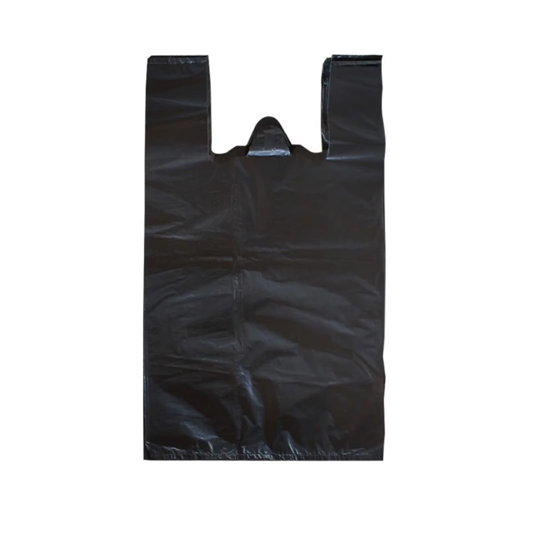 Rustling T-Shirt Bag Kg Medium Black
