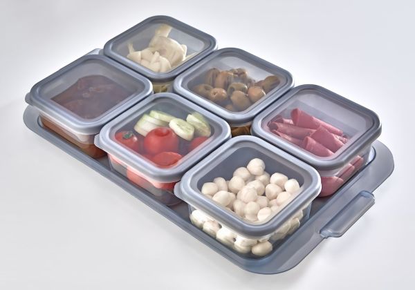 Plastic Breakfast Set 6 Pieces 1 Piece