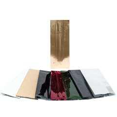 Yan Körüklü Torba Gold Alüminyum 12,5x40x8 Cm 500 Adetli