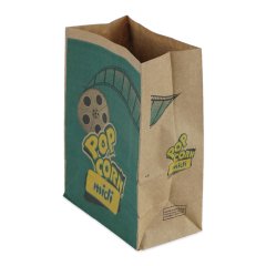 Pouch Popcorn Midi 15x20x8 Cm Kraft