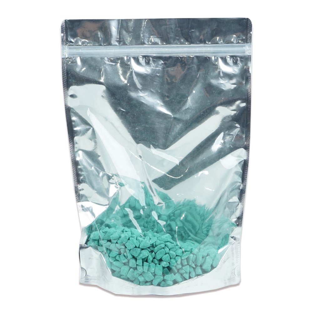 Ziplock Doypack Transparent Metalized Cpp 14x19x3.5 Cm