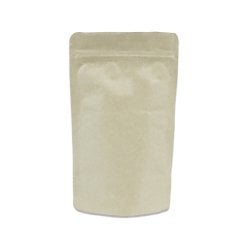 Ziplock Doypack Kraft Aluminum 16x27x4 Cm