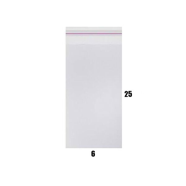 Opp Bantlı Şeffaf Poşet 6X25 Cm (1000 Ad)