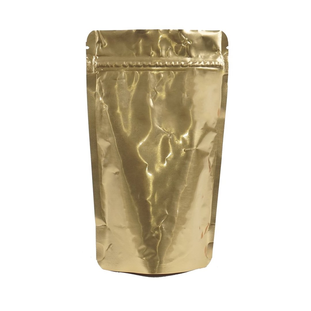 Locked Doypack Gold Aluminum 16x27x4 Cm