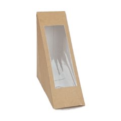 Box Sandwich Windowed 12x12x17 Cm 100 Pieces