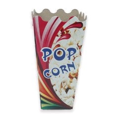 Kutu Popcorn Orta Standart 6,5x9x19 Cm