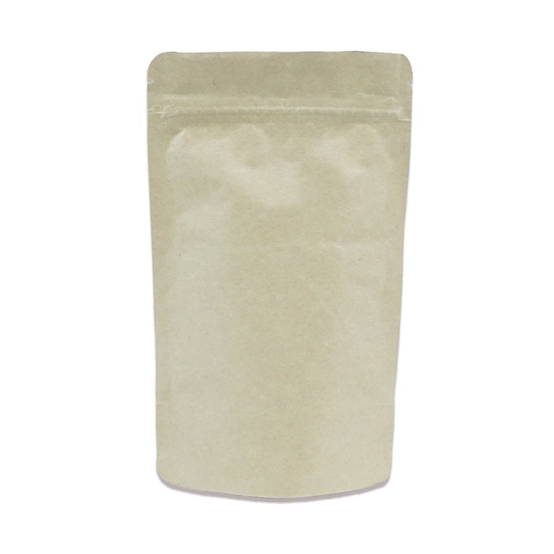 Ziplock Doypack Kraft Aluminum 18x29x4.5 Cm