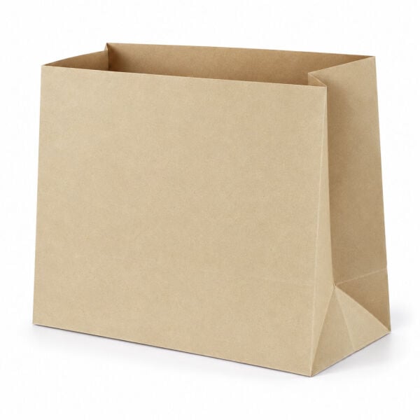 Kraft Pouch 32x28x16 Cm Square Bottom