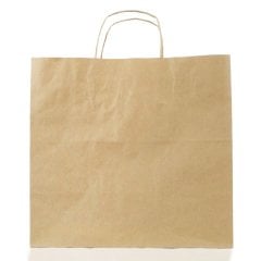 Çanta Kraft 38x36x25 Cm Burgu Sap
