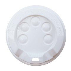 Lid Cardboard Cup 12 oz -14 oz -16 oz White with Spout