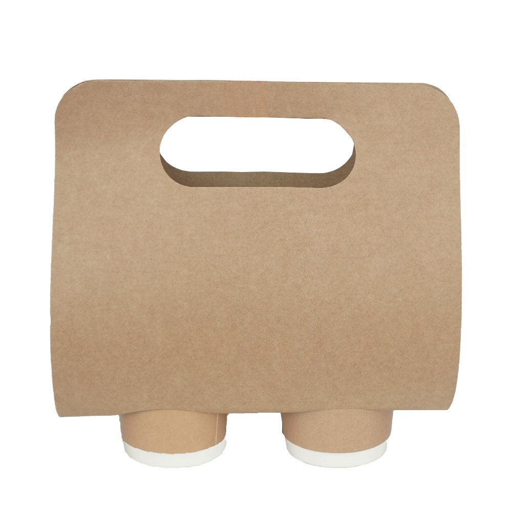 Cardboard Cup Carrier 100 Pieces Pair