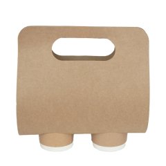 Cardboard Cup Carrier 100 Pieces Pair