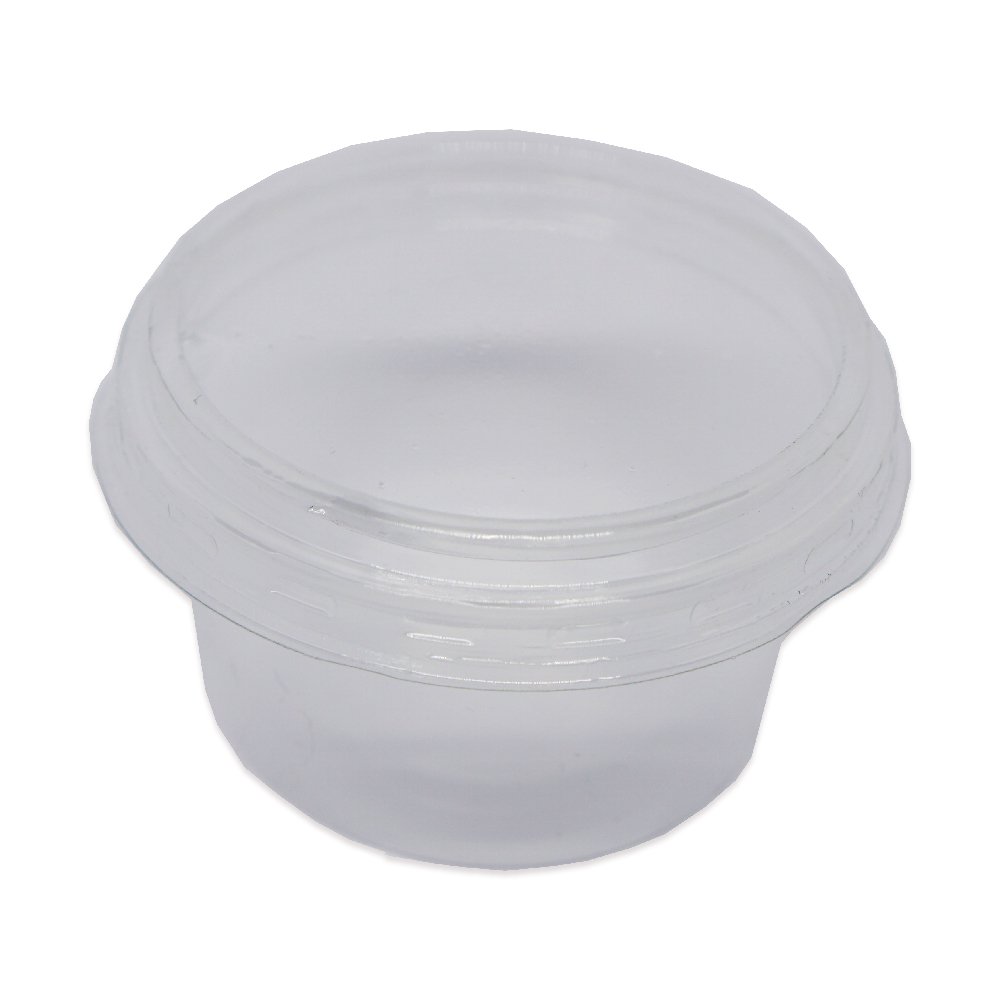 Sauce Container PP 80 Cc Separate Lid 100 Pieces
