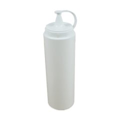Plastik Ketçap, Mayonez, Sos Şişesi 400 ml BEYAZ
