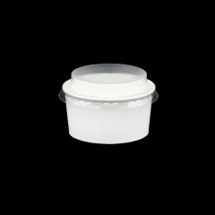 Cardboard Ice Cream Container Lid 100 Cc 100 Pieces