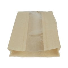 Замшевый мешочек с окошком 19x33x6 см