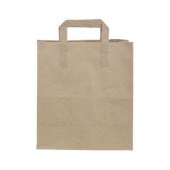 Çanta Kraft 25x28x14 Cm Düz Sap 5 KOLİ ( 2500 ADET )