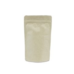 Ziplock Doypack Kraft Aluminum 13x22.5x3.5 Cm