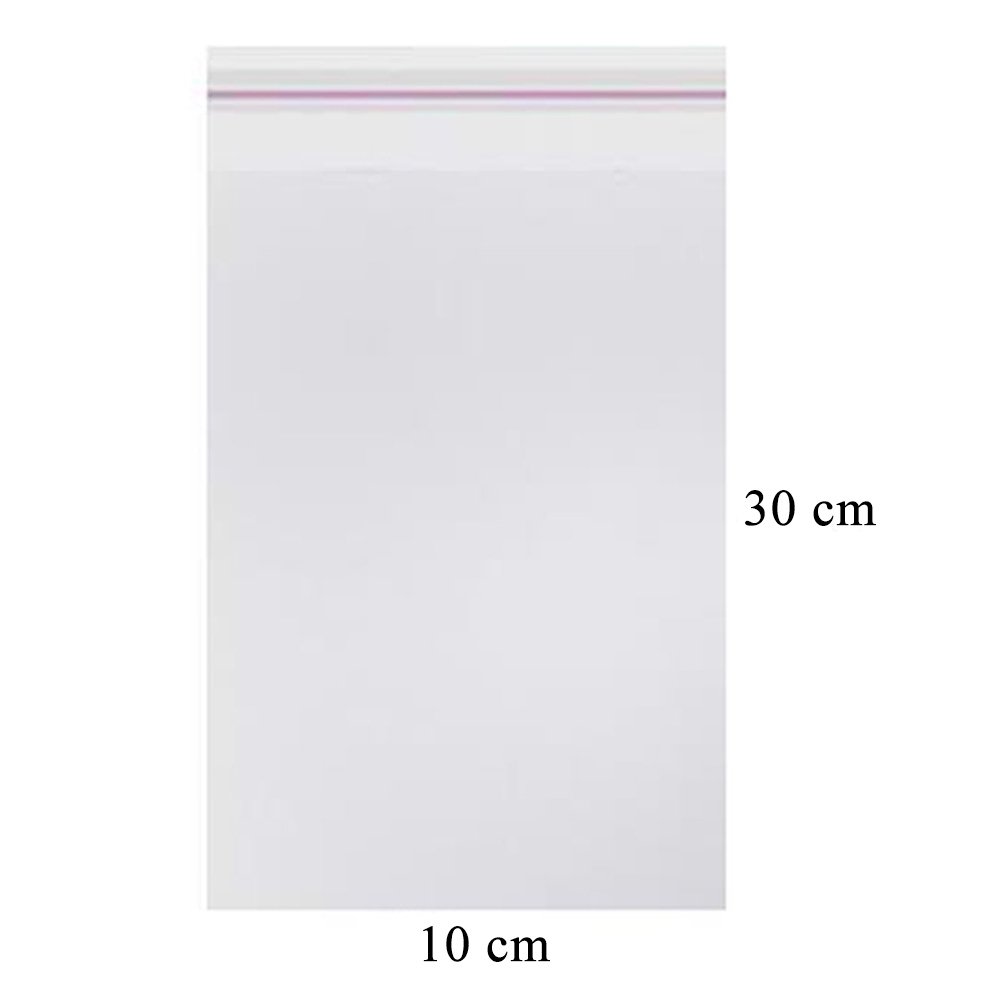 Opp Tape Transparent Bag 10x30 Cm (1000 Pcs)