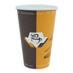 Cardboard Cup 12 Oz Standard Hot 100 Pieces