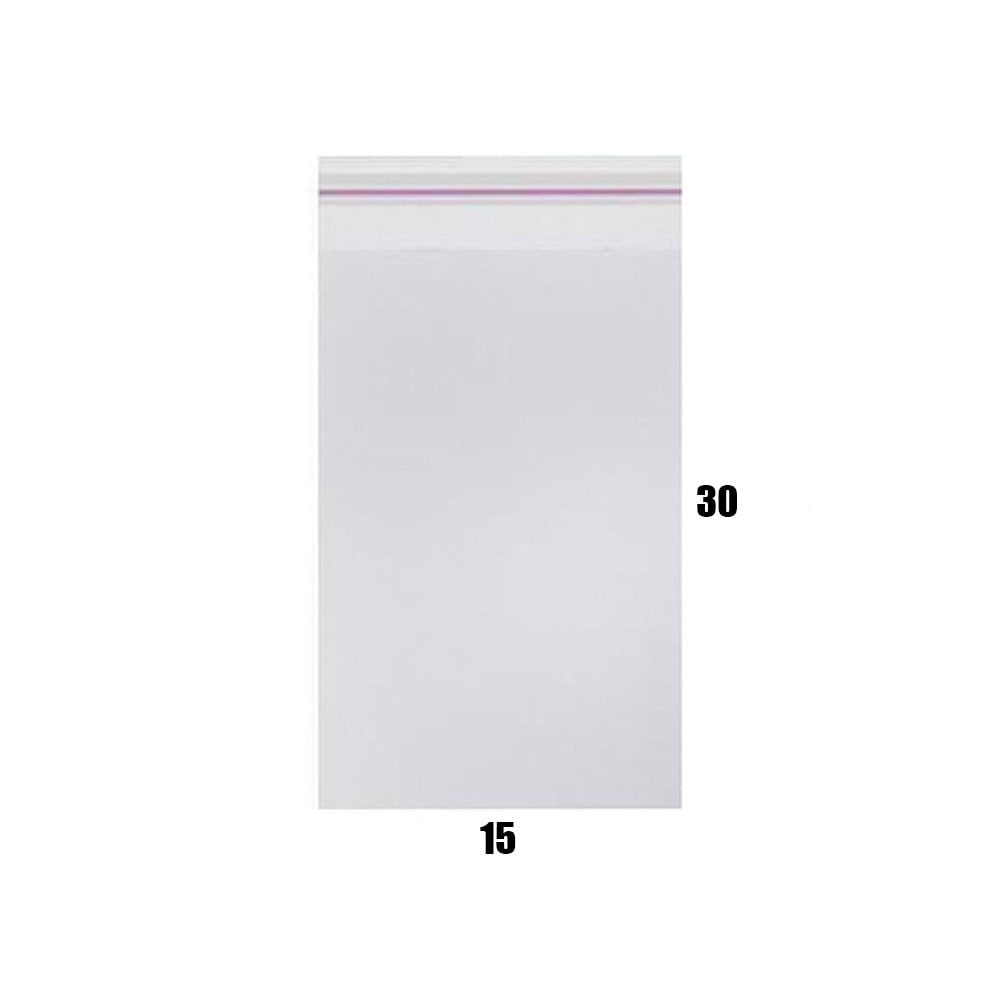 Opp Tape Transparent Bag 15X30 Cm (1000 Pcs)