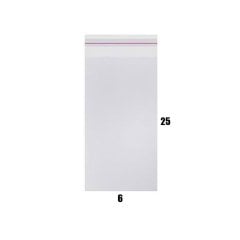 Opp Tape Transparent Bag 6X25 Cm (1000 Pcs)