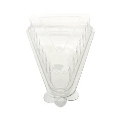 Plastic Triangle Cake Box 8.8x15x5.3 Cm