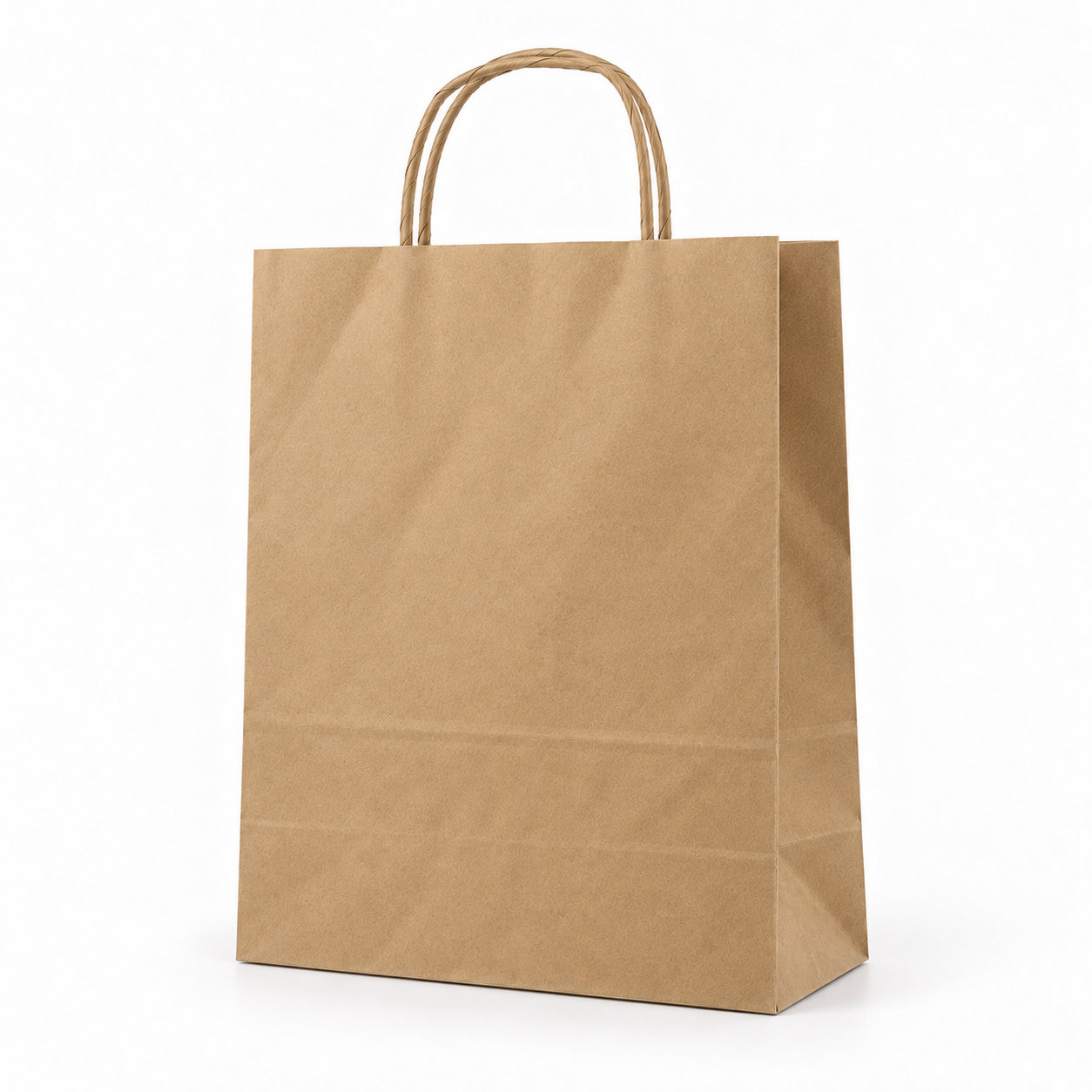 Çanta Kraft 32x40x12cm Burgu Sap 50 adetli 250 Adetli Koli