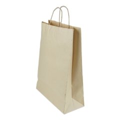 Çanta Kraft 32x40x12cm Burgu Sap 50 ADETLİ PAKET