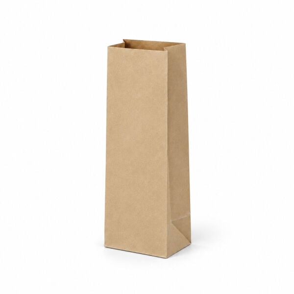 Kraft Bag 10.5x30.5x7 Cm Square Bottom Double Layer 250 PCS