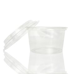 Plastic Fresh Cake Box Diameter 12 Cm 100 Pieces