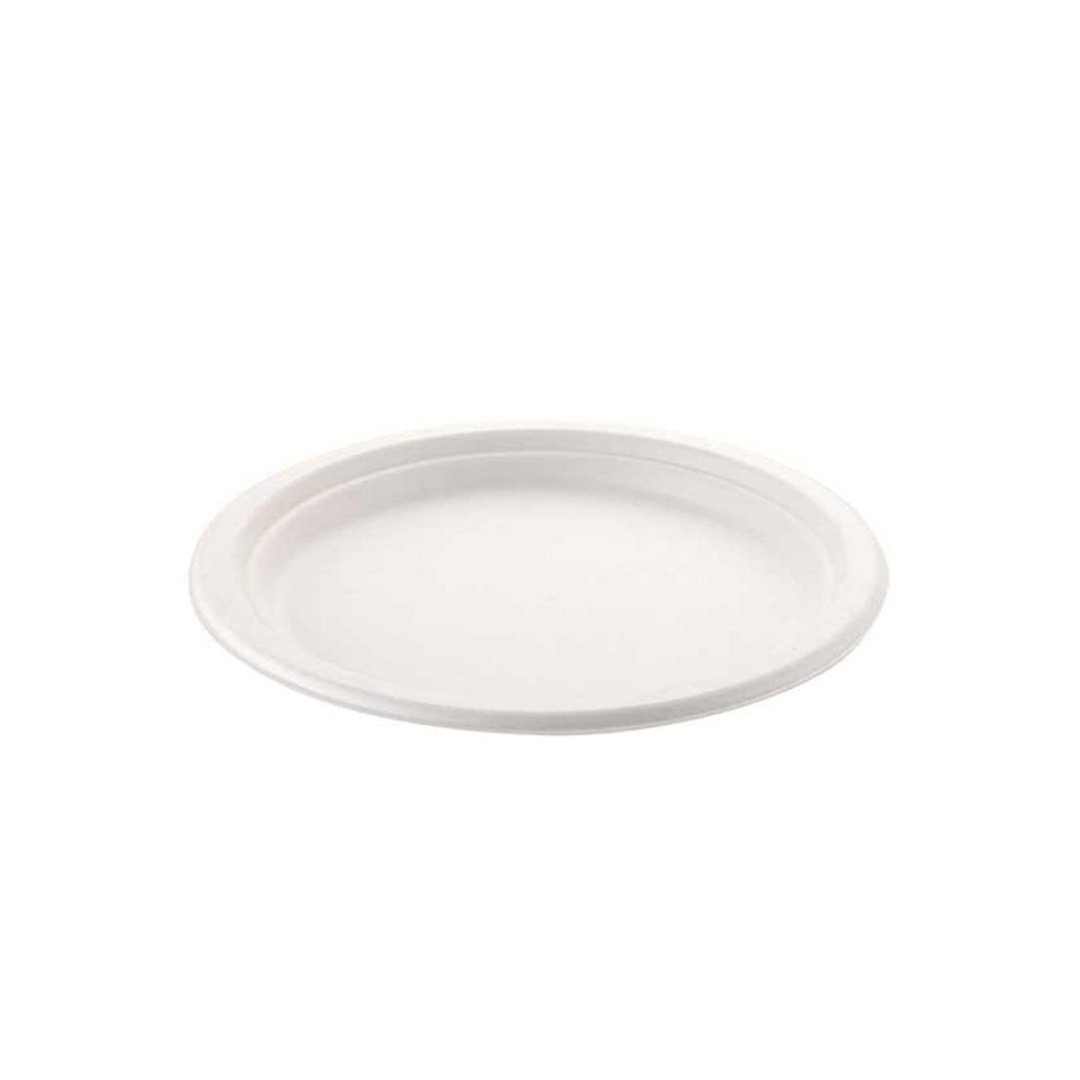 Plate Cellulose 22 Cm Round 100 Pieces