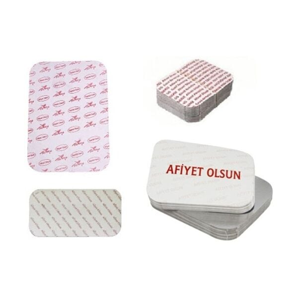 Lid for Aluminium Container 500 g, 100 pcs