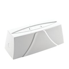 Horizontal Z Towel Dispenser White
