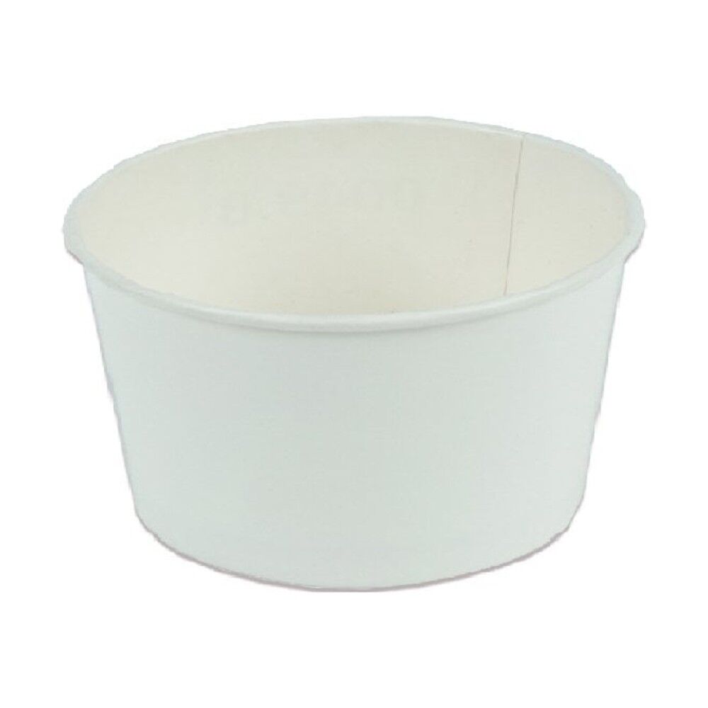 Paper Ice Cream Cup 100 ml Unprinted