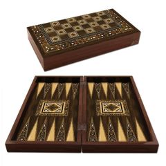 Antique Mosaic Backgammon 1 Piece