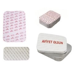 Alüminyum 3250 Gr Kapak 100 Adetli
