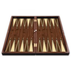 Cafe Backgammon Walnut 1 Piece